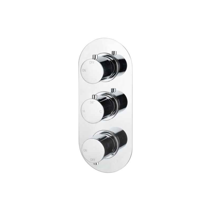 Chrome Recessed Shower Valves